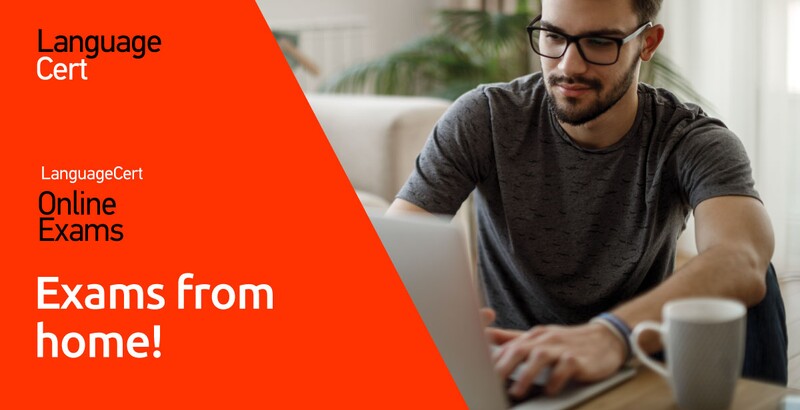 Language certificate without going out